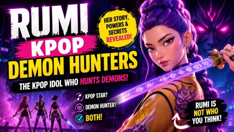 rumi kpop demon hunters