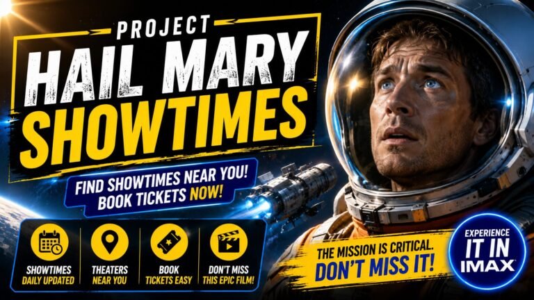project hail mary showtimes