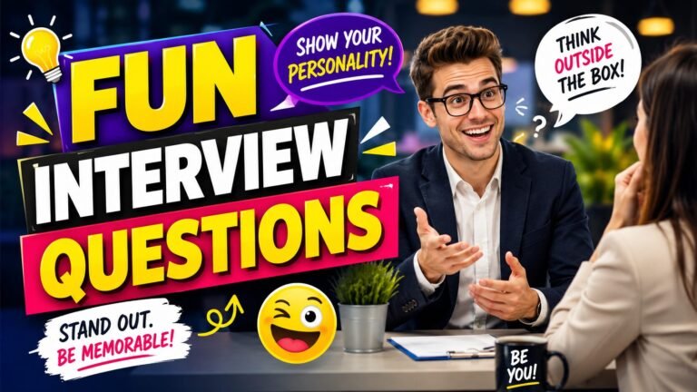 fun interview questions